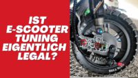 Waru. E-Scooter tuning nichts bringt