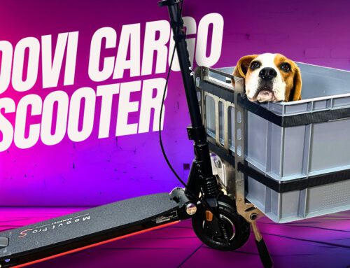 Moovi Cargo E-Scooter im Test: So transportierst du Lasten mühelos