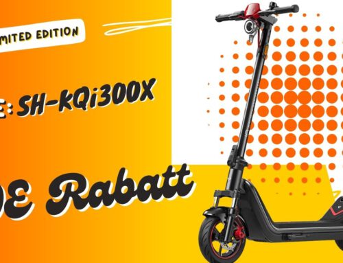 NIU KQi 300X Limited Edition: 150€ RABATT beim Jubiläums-Scooter