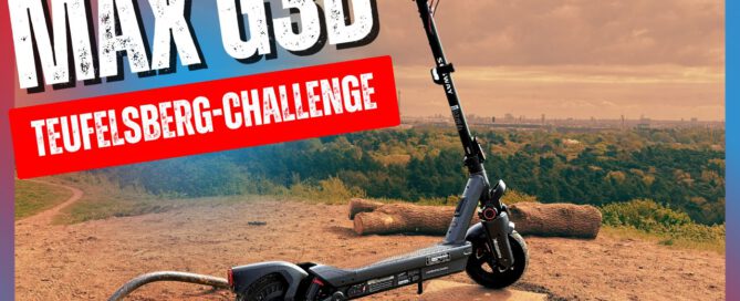 Bericht eines Profis: Mehr als 10 Jahre Erfahrung in Elektromobilität – alle Insights zum Segway Ninebot Max G3D.