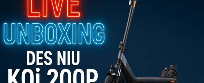Der NIU KQi200P verspricht Qualität, Komfort und Style. Lesen Sie, warum dieser E-Scooter mehr ist als nur ein weiterer Roller.
