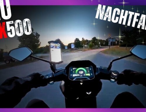 100 km/h im Dunkeln: NIU NQiX 500 Fahrbericht & Lichtcheck