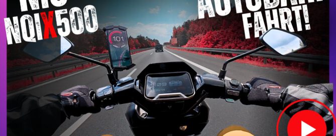 Test: NIU NQiX500 bei 100 km/h – Entdecke meinen ausführlichen Bericht zur Geschwindigkeit, zum Verbrauch und zu den Fahrmodi Sport & Master. Plus: Tipps zum ECO-Modus!