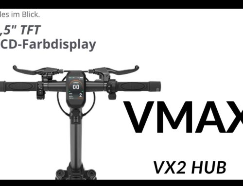 VMAX VX2 HUB vorgestellt: Geräuschloser 1 900 W‑Bolide für die City