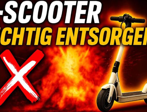 Wohin mit meinem alten E-Scooter? So entsorgst du ihn richtig
