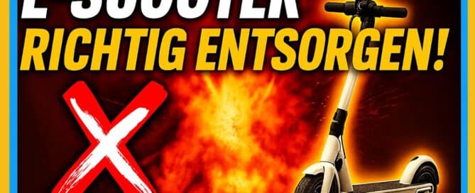 Alte E-Scooter sind kein Müll! Hier liest du, wie aus deinem alten Akku neue Produkte werden – Schritt für Schritt erklärt.