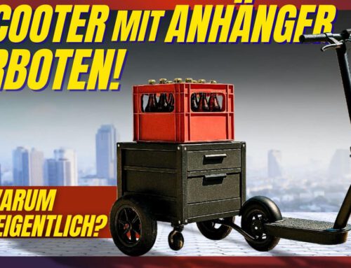 E‑Scooter mit Anhänger: Warum das deutsche Verbot längst überholt ist