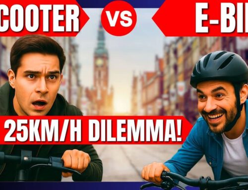 E-Scooter vs. E-Bike: Warum 3 km/h den Unterschied machen!