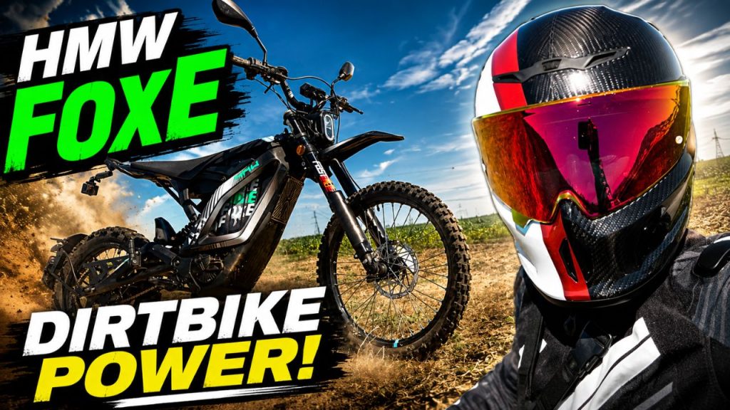 HMW FoxE im Test: Wir testen das E-Dirtbike beim eScooterLaden St. Pölten – Serie gegen Power Mapping, Technik, Reichweite und Fazit.